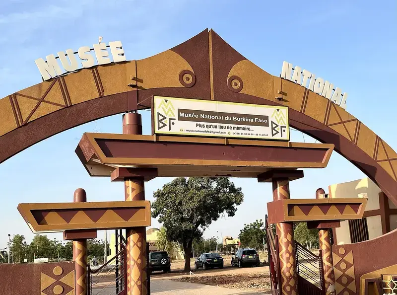Entrée principale du Musée National du Burkina Faso
